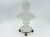 Скульптура "Папа Римский Пий IX".  Франция, фирма Baccarat, конец 19 века. Стекло.