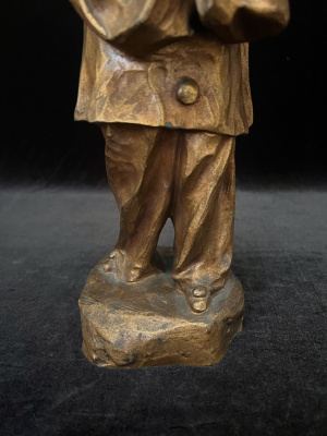 Скульптура «Пьеро». Франция, Париж, автор Lucien Allot. 1910-1930-е гг.