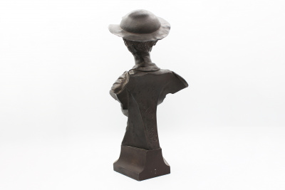 Скульптура "Дон Кихот". Россия, Каслинский завод, 1899 г. Чугун, литье.