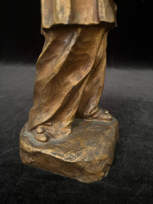Скульптура «Пьеро». Франция, Париж, автор Lucien Allot. 1910-1930-е гг.