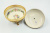 Конфетница (ваза с крышкой) в стиле Севр с росписью в виде цветов. Франция, кон. 19 - нач. 20 в. Фаянс, кобальт, роспись. Латунь, литьё, золочение. Конфетница (ваза с крышкой) в стиле Севр с росписью в виде цветов. Франция, кон. 19 - нач. 20 в. Фаянс, кобальт, роспись. Латунь, литьё, золочение.