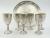 Набор для напитков на 6 персон «Земляника». СССР, Московская ювелирная фабрика, 1955 год. Серебро 875 пробы, гравировка, золочение. Набор для напитков на 6 персон «Земляника». СССР, Московская ювелирная фабрика, 1955 год. Серебро 875 пробы, гравировка, золочение.