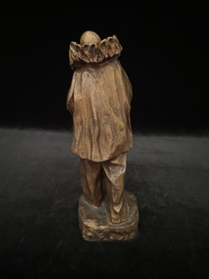 Скульптура «Пьеро». Франция, Париж, автор Lucien Allot. 1910-1930-е гг.