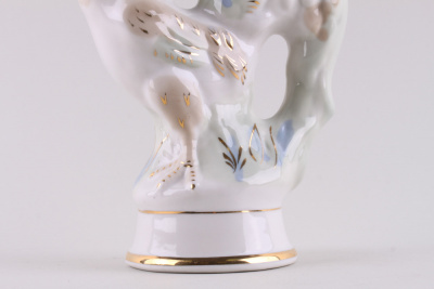 Графинчик "Петух". СССР, Городницкий фарфоровый завод, 1950 - 1960-е гг.  Фарфор, роспись.